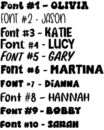 Backpack Buddy Name Tags