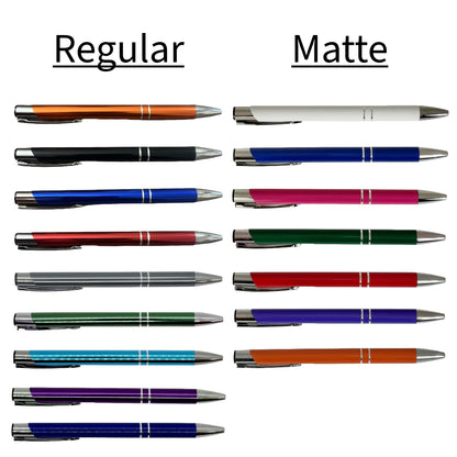 YSL Custom Engraved Metal Pens
