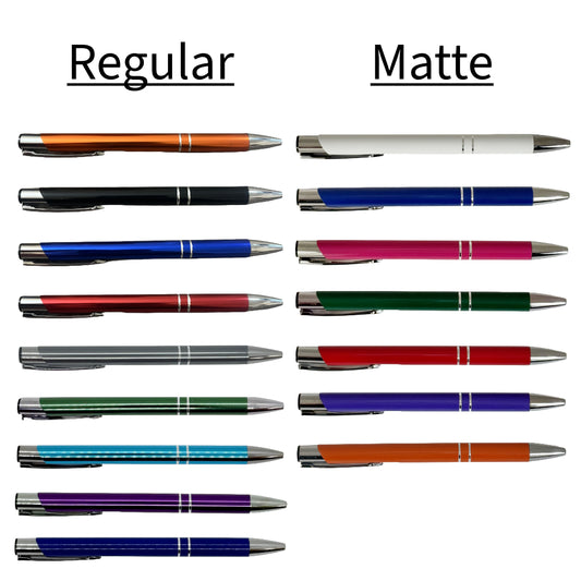 YSL Custom Engraved Metal Pens